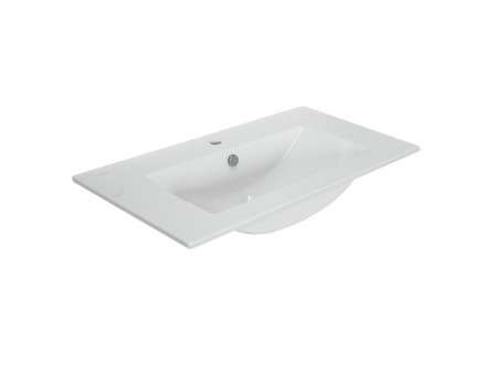 Тумба с Раковиной «Comforty» Бордо-90, 91x55,5x46,5см, Дуб Темно-Коричневый (00-00006671CF)