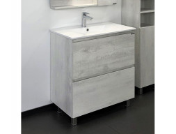 Тумба с Раковиной «Comforty» Верона-75, 75,5x87,5x46,5см, Дуб Белый (00004137102CF)