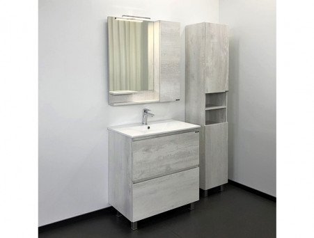 Тумба с Раковиной «Comforty» Верона-75, 75,5x87,5x46,5см, Дуб Белый (00004137102CF)