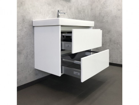 Тумба с Раковиной «Comforty» Дублин-75, 75x62x46см, Белый (00004137103CF)