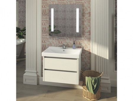 Тумба с Раковиной «Comforty» Дублин-75, 75x62x46см, Белый (00004137103CF)