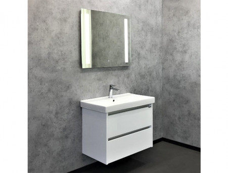 Тумба с Раковиной «Comforty» Дублин-75, 75x62x46см, Белый (00004137103CF)