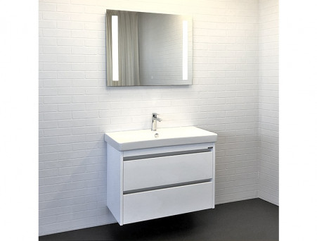 Тумба с Раковиной «Comforty» Дублин-90, 90x67,5x45см, Белый (00-00005213CF)