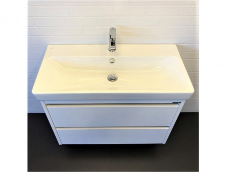 Тумба с Раковиной «Comforty» Дублин-90, 90x67,5x45см, Белый (00-00005213CF)