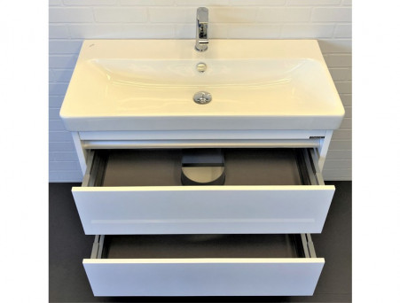 Тумба с Раковиной «Comforty» Дублин-90, 90x67,5x45см, Белый (00-00005213CF)