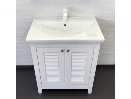 Тумба с Раковиной «Comforty» Классик-70, 70x88x45см, Белый (00-00013804CF)