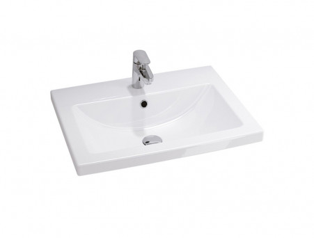 Тумба с Раковиной «Comforty» Лима-70, 70x55x45см, Белый (00-00001284CF)