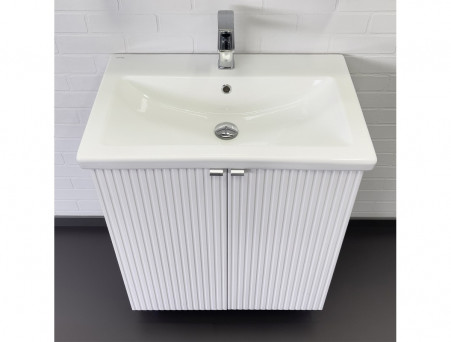 Тумба с Раковиной «Comforty» Лима-70, 70x85x45см, Белый (00-00004892CF)