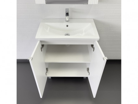 Тумба с Раковиной «Comforty» Лима-70, 70x85x45см, Белый (00-00004892CF)