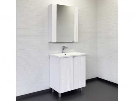Тумба с Раковиной «Comforty» Лима-70, 70x85x45см, Белый (00-00004892CF)