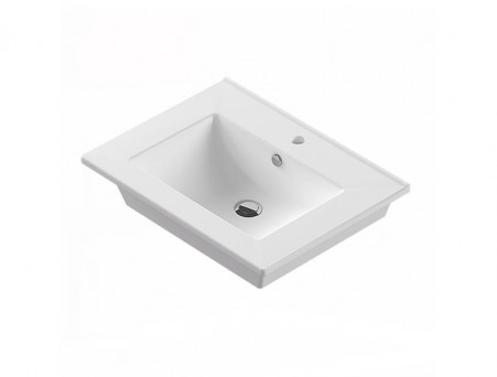 Тумба с Раковиной «Comforty» Марио-60, 61x85,5x46,5см, Дуб Дымчатый (00-00005206CF)