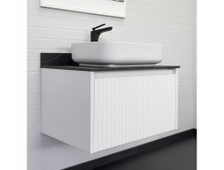 Тумба с Раковиной «Comforty» Марсель-75, 75x53x50см, Белый (00-00013395CF)