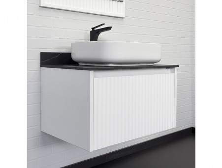 Тумба с Раковиной «Comforty» Марсель-75, 75x53x50см, Белый (00-00013395CF)