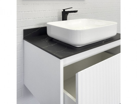 Тумба с Раковиной «Comforty» Марсель-75, 75x53x50см, Белый (00-00013395CF)