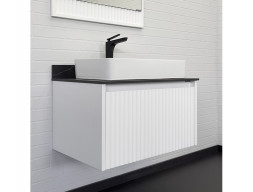 Тумба с Раковиной «Comforty» Марсель-75, 75x53x50см, Белый (00-00013396CF)