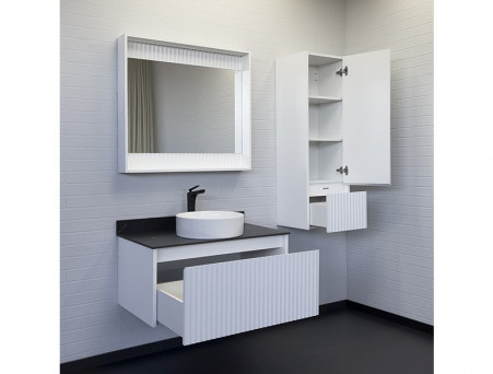 Тумба с Раковиной «Comforty» Марсель-90, 90x53x50см, Белый (00-00013797CF)