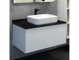 Тумба с Раковиной «Comforty» Милан-90, 90,5x54,5x52см, Белый (00-00014008CF)