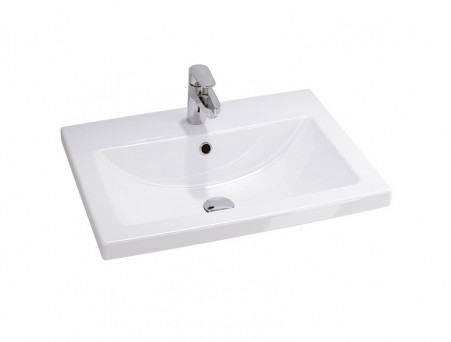 Тумба с Раковиной «Comforty» Никосия-70, 70x50x45см, Дуб Белый (00-00005792CF)