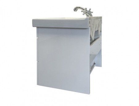 Тумба с Раковиной «Comforty» Никосия-60, 60x53x40см, Белый (00-00011161CF)