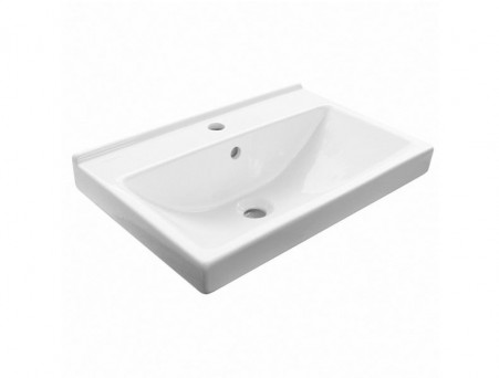 Тумба с Раковиной «Comforty» Никосия-60, 60x86x40см, Белый (00-00011160CF)