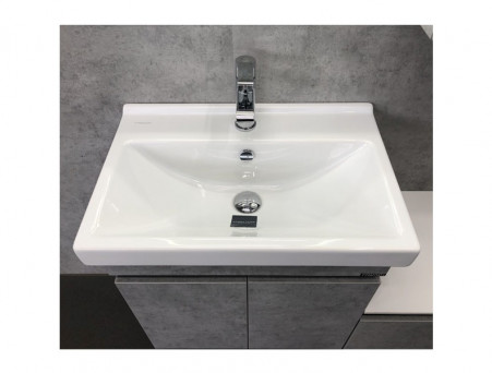 Тумба с Раковиной «Comforty» Осло-60, 60x63x40см, Бетон Светлый (00-00000835CF)