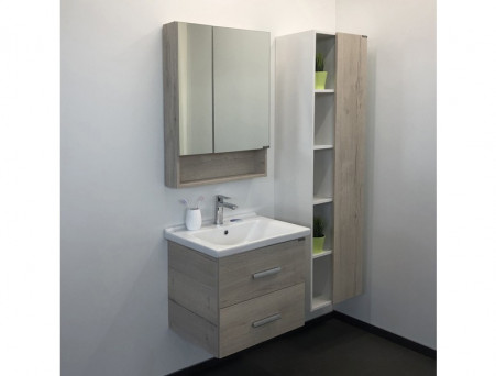 Тумба с Раковиной «Comforty» Парма-60, 60x54x45см, Дуб Дымчатый (00004143490CF)