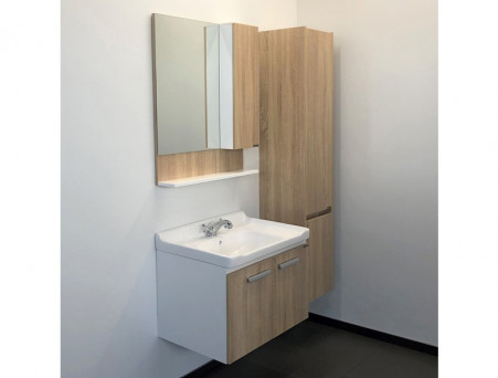 Тумба с Раковиной «Comforty» Рига-72, 72x55x47см, Дуб Сонома (00004142215CF)