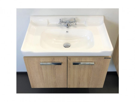 Тумба с Раковиной «Comforty» Рига-72, 72x55x47см, Дуб Сонома (00004142215CF)