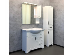 Тумба с Раковиной «Comforty» Севилья-85, 87,5x88x51см, Белый (00-00003083CF)