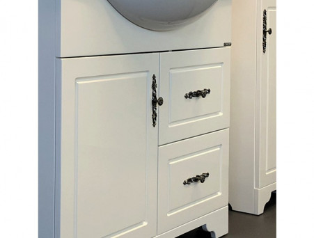 Тумба с Раковиной «Comforty» Севилья-85, 87,5x88x51см, Белый (00-00003083CF)