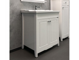 Тумба с Раковиной «Comforty» Тбилиси-70, 70x88x46см, Белый (00003132629CF)