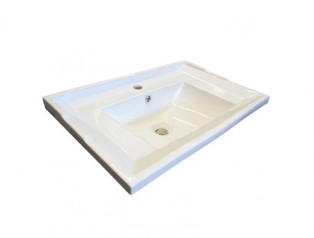 Тумба с Раковиной «Comforty» Тбилиси-70, 70x88x46см, Белый (00003132629CF)