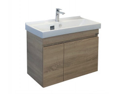 Тумба с Раковиной «Comforty» Тромсе-80, 80x63x45см, Дуб Сонома (00004142219CF)