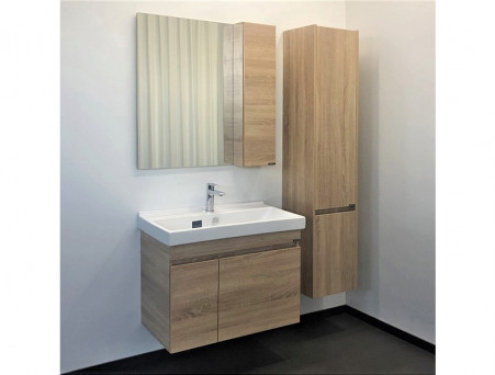 Тумба с Раковиной «Comforty» Тромсе-80, 80x63x45см, Дуб Сонома (00004142219CF)