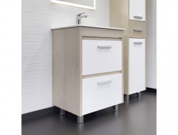 Тумба с Раковиной «Comforty» Тулуза-60, 61x85,5x47см, Сосна Лоредо (00-00016585CF)