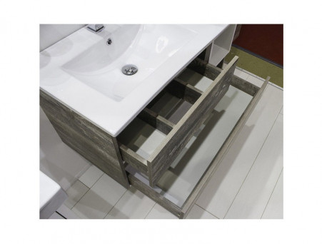 Тумба с Раковиной «Comforty» Турин-90, 91x50x46,5см, Дуб Бежевый (00004137135CF)