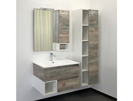 Тумба с Раковиной «Comforty» Турин-75, 75,5x52x46,5см, Дуб Бежевый (00-00013913CF)