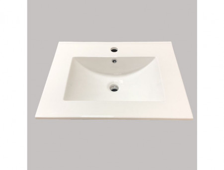 Тумба с Раковиной «Comforty» Франкфурт-60, 61x54x46,5см, Дуб Шоколадный (00004150530CF)