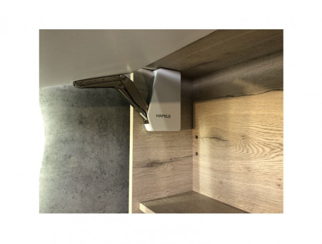 Шкаф Подвесной «Comforty» Клеон-120, 115x55x24см, Дуб Дымчатый (00-00000823CF)