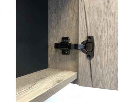 Шкаф Подвесной «Comforty» Порто-50, 48,5x80x14,5см, Дуб Дымчатый (00-00009235CF)