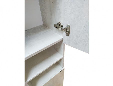 Шкаф-Колонна «Comforty» Верона-35, 35x190x32см, Дуб Белый (00004142368CF)