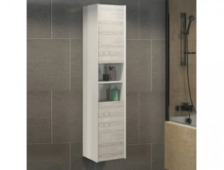 Шкаф-Колонна «Comforty» Женева-35, 35x160x30см, Дуб Белый (00004137139CF)