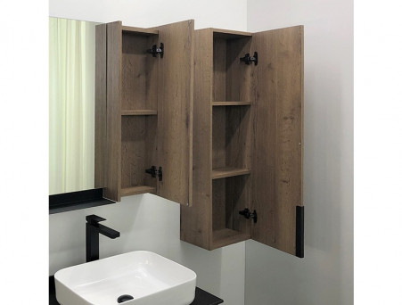 Шкаф-Колонна «Comforty» Кёльн-35, 34x110x24см, Дуб Темный (00004149530CF)