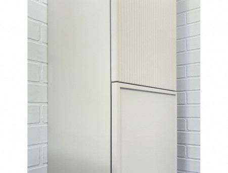 Шкаф-Колонна «Comforty» Мадрид-40, 40x160x30см, Серый Шелк (00-00017855CF)