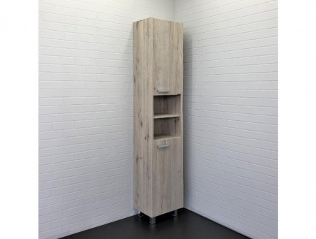 Шкаф-Колонна «Comforty» Марио-40, 40x190x30см, Дуб Дымчатый (00-00005976CF)