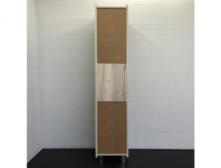 Шкаф-Колонна «Comforty» Марио-40, 40x190x30см, Дуб Дымчатый (00-00005976CF)