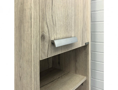 Шкаф-Колонна «Comforty» Марио-40, 40x190x30см, Дуб Дымчатый (00-00005976CF)