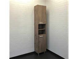 Шкаф-Колонна «Comforty» Марио-40, 40x190x30см, Дуб Темный (00-00004160CF)