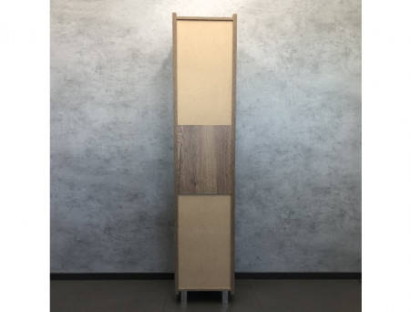 Шкаф-Колонна «Comforty» Марио-40, 40x190x30см, Дуб Темный (00-00004160CF)