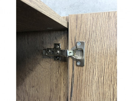 Шкаф-Колонна «Comforty» Марио-40, 40x190x30см, Дуб Темный (00-00004160CF)